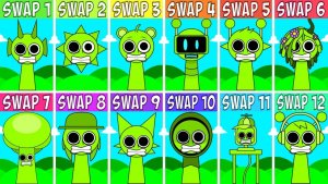 Все Персонажи Из Sprunki SWAP