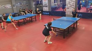 1/8 ф. МИКСТ 31 очко Сергеев/Ланцетова (1164) - Фролов/Озерова (836) 14.12 настольный теннис СПб