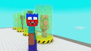 ЛАБОРАТОРИЯ МОНСТРОВ В МАЙНКРАФТ ЭКСПЕРИМЕНТАХ