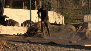 Пляж Якорная Щель зимой. Ещё один день прошёл...