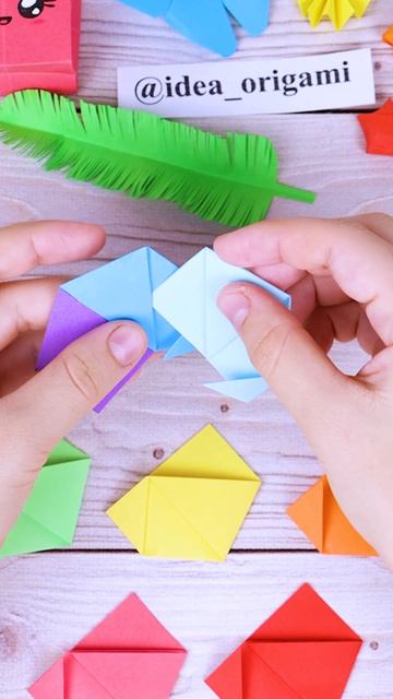 Как быстро и красиво сделать цветок из бумаги / Оригами цветы своими руками смотреть онлайн