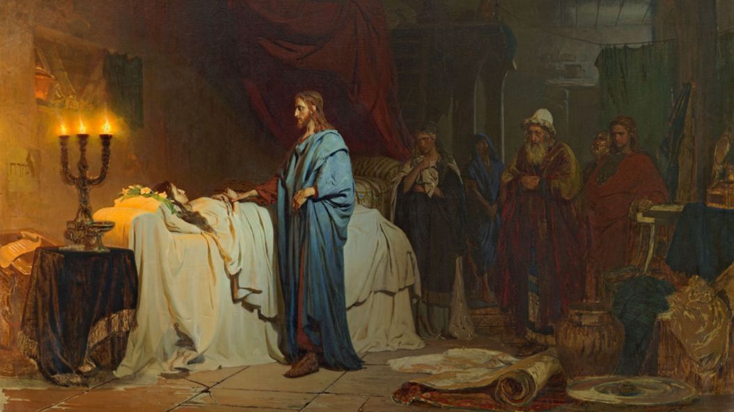 Воскрешение дочери Иаира, исцеление кровоточивой смотреть онлайн