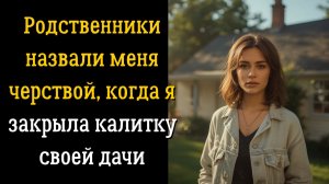 Родственники назвали меня черствой, когда я закрыла перед ними калитку Жизненные истории / Рассказы