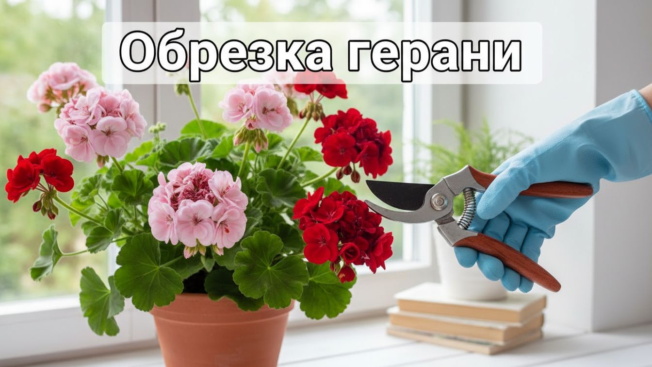 Как правильно обрезать герань в домашних условиях | Пошаговая инструкция + уход после обрезки