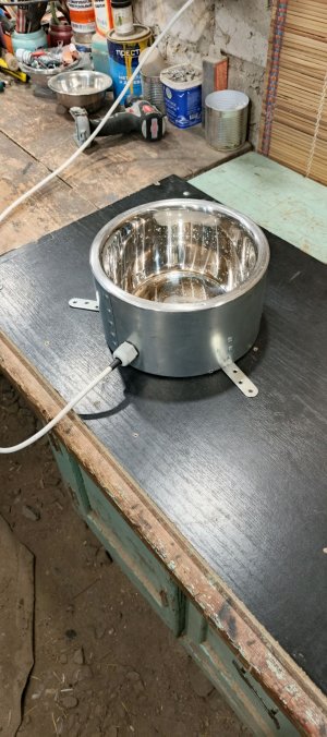 Делаю поилку с подогревом для собак