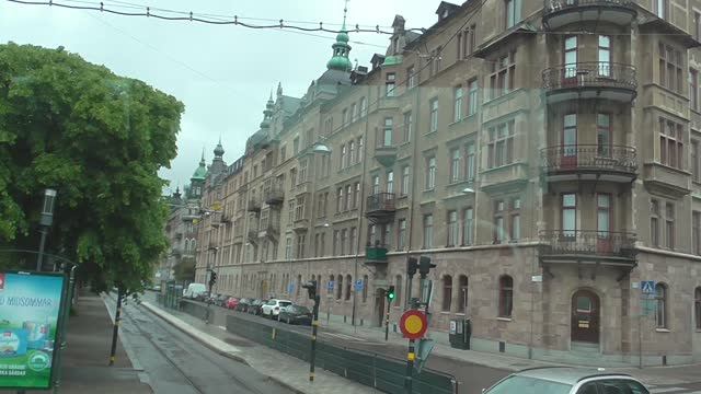 Стокгольм из окна автобуса #sweden #stockholm #швеция #стокгольм