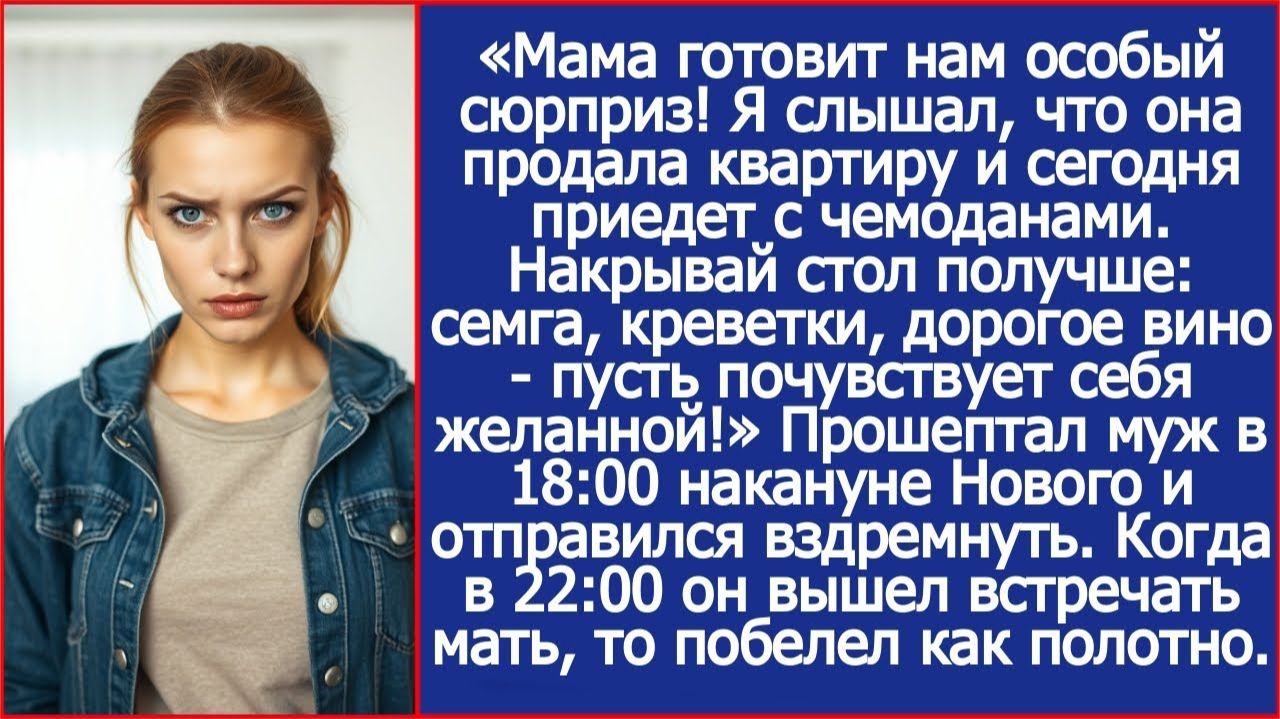 Муж заставил купить вино для свекрови, которая продала квартиру и едет жить к нам| ИСТОРИИ ИЗ ЖИЗНИ смотреть онлайн