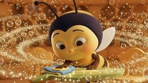 Пчёлка Жужа делает уборку!