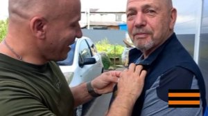 Награждение волонтера Благотворительный Фонд «ПОБЕДИТЕЛИ»