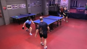 Фильчев/Фильчева (1657) - Чирков/Федосеева (1101) 14.12 Парный турнир по настольному теннису СПб
