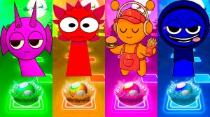 Coffin Dance Спрунки 155 уровень - Мультики про Спрунке | МУЛЬТФИЛЬМЫ SPRUNKI в Tiles Hop