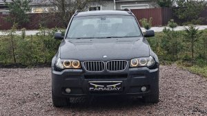 BMW x3 e83 2010 afs. Установка светодиодных модулей. Замена стекл.