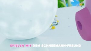 Schnee, Schnee, komm, spiel mit mir ☃️❄️ Schneemann Bauen Lied für Kinder | HeyKids Kinderlieder TV