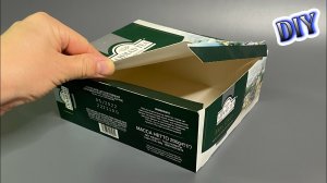 ВСЕ В ШОКЕ!!!😱КАКАЯ КРАСОТИЩА😍ИДЕИ ИЗ КОРОБКИ ОТ ЧАЯ.ОРГАНАЙЗЕР СВОИМИ РУКАМИ