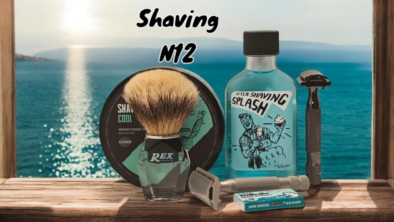 Бритье N12: Rockwell 6S/6C. Ароматы Blue Floid.