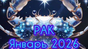РАК ♋ Январь 2026 года. Гороскоп и Расклад Таро