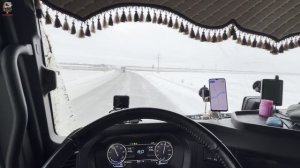 Рейс: Екб-Якутск. 1 часть. Везем бочки. Гололеды снегопады