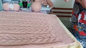 65).2024.г.архив) Вяжу 🧶 связала 🧶 буду вязать 🧶.ковта из Ализе беби Котон.