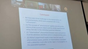 Wave-particle duality in the double-split experiment according to the complementarity interpretation