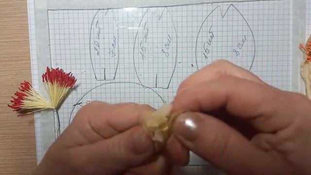 МК цветок из ткани. мк в Москве 28,29,30 ноября и 1декабря 2025г. запись тел.890 (1)