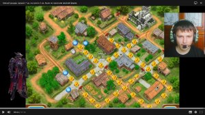 тёмный рыцарь прошёл 7 ур. на золото 2 ур. были не простыми весёлай ферме. 7 серия.