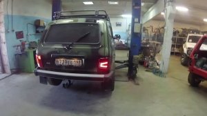 Светодиодные задние фары на Ниве