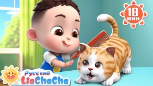 🖼 🐈Песня о заболевшем котике | 🌈Лиа и ЧаЧа |🎙️Сборник песенок для детей | 🎵Дети и животные |