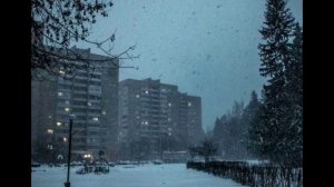 Вечер нашёптывал снежными хлопьями 1в! 2дб - стихи Виктора Левашова, Ярославль.