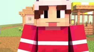 Новогодние Поздравление! Эдисон Анимация Майнкрафт