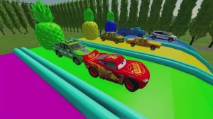 МУЛЬТИКИ ПРО  ПОЛИЦЕЙСКИЕ МАШИНКИ: полицейская машина едет по городу.