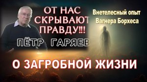 ТАКОЕ НЕЛЬЗЯ УТАИТЬ! Петр Гаряев | Ученые сорвали покров лжи! Загробная тайна раскрыта