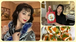 🎄💃🏻 СОБИРАЮСЬ на НОВОГОДНЮЮ ВЕЧЕРИНКУ/ покупки 🛍️ / сделала бутерброды 🥪 влог