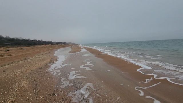 Азовское море Декабрь. Медуз нет😁