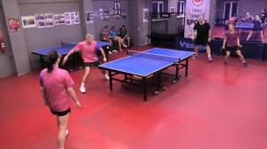 Попков/Лушникова (782) - Крутов/Игнатьева (500) 14.12 Парный турнир по настольному теннису СПб