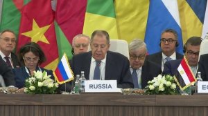 С.Лавров на открытии пленарного заседания министерской конференции Форума партнерства Россия-Африка