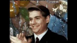 Новогодний голубой огонёк Год 1965 цветной.