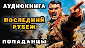 АУДИОКНИГА ПОПАДАНЦЫ ✪ ПОСЛЕДНИЙ РУБЕЖ ✪ ПОЛНОСТЬЮ