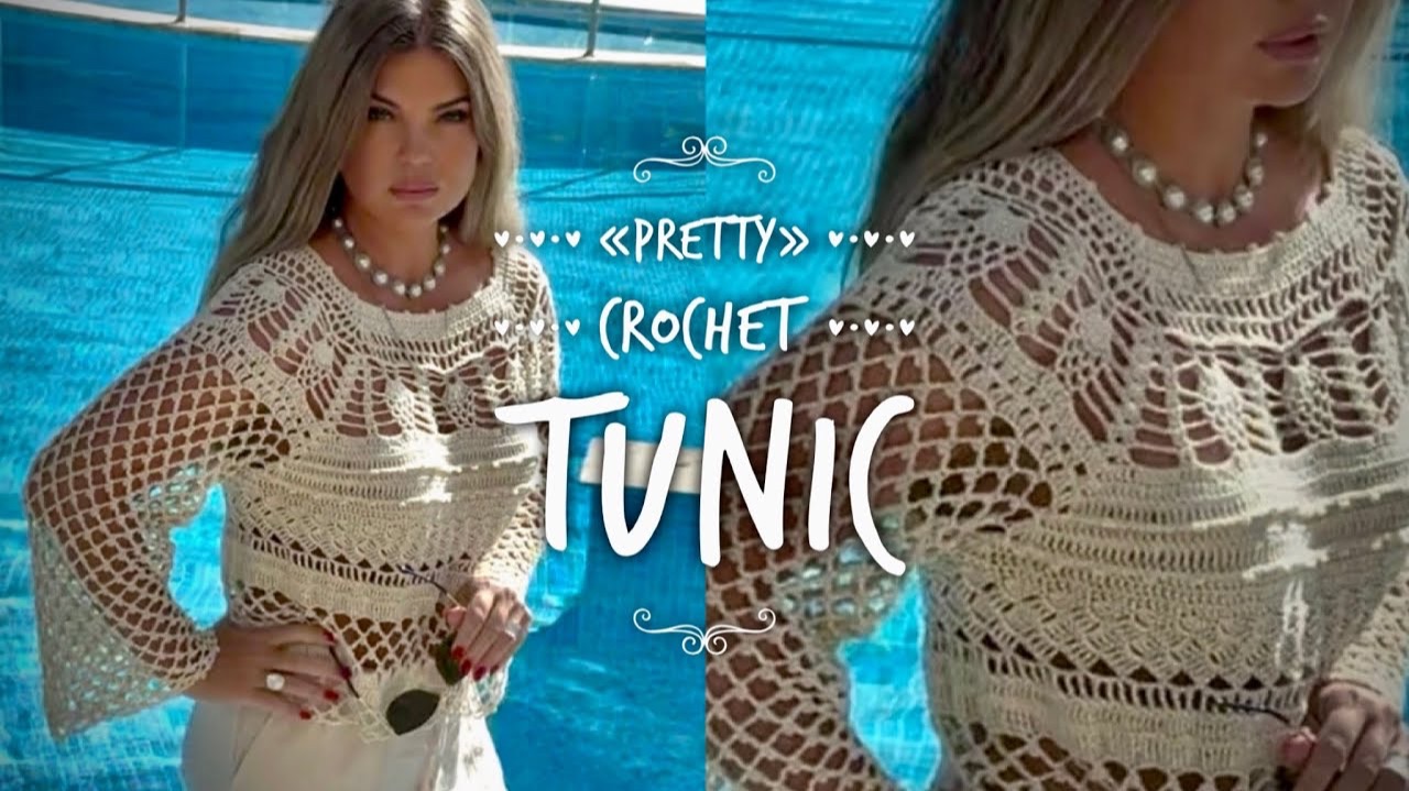 ШОКИРУЮЩЕ КРАСИВО! ТРЕНД! ВЯЖЕМ СНОГСШИБАТЕЛЬНЫЙ ДЖЕМПЕР «PRETTY»!!! смотреть онлайн