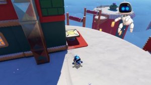 Снег в PlayStation 5 (PS5)/ Астробот превратился в Санту/Робот AstroBot готовится к Новому Году