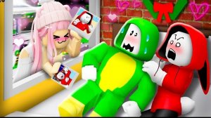 Джей Джей в любовных муках! Анимация Роблокс