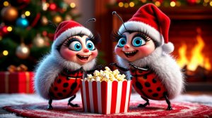 Божьи коровки: "Новогодние шалости"