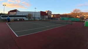 Большой теннис на корте ЦСКА в Геленджике 20.12.2025 Часть 2