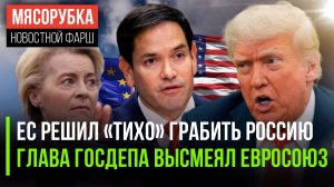 ЕС хочет и дальше воровать у России || Марко Рубио посмеялся над ЕС || Дания в ужасе от угроз США