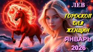 Лев. Гороскоп для женщин на январь 2026 года.