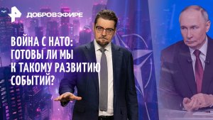 Война с НАТО: готовы ли мы? / Активы РФ рушат экономику ЕС / Секреты одесского порта / ДОБРОВЭФИРЕ