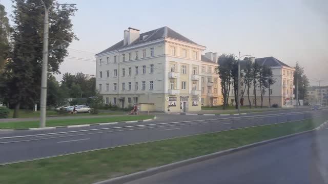 Витебск из окна автобуса #travelvlog #vitebsk #belarus #minsk #витебск #минск #беларусь