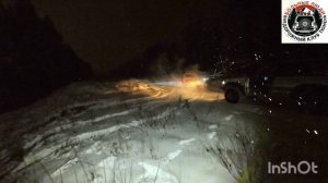 Ночной выезд в лес на Ниве, УАЗе и 80-ке