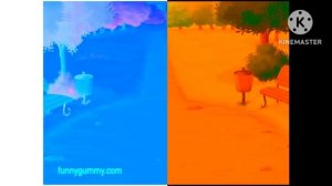 гумми Бер эффект камин+зима