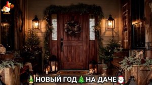 Новый Год на даче 🎄 Атмосфера природы и праздника (2)