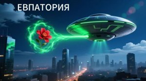 НЛО в небе ночном объект светится.